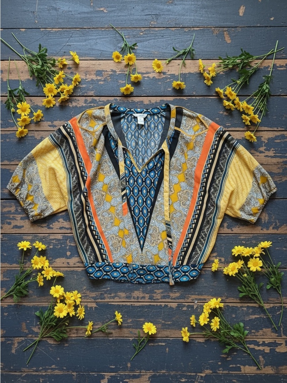Fun & Flirt summer Bohemian Festival top